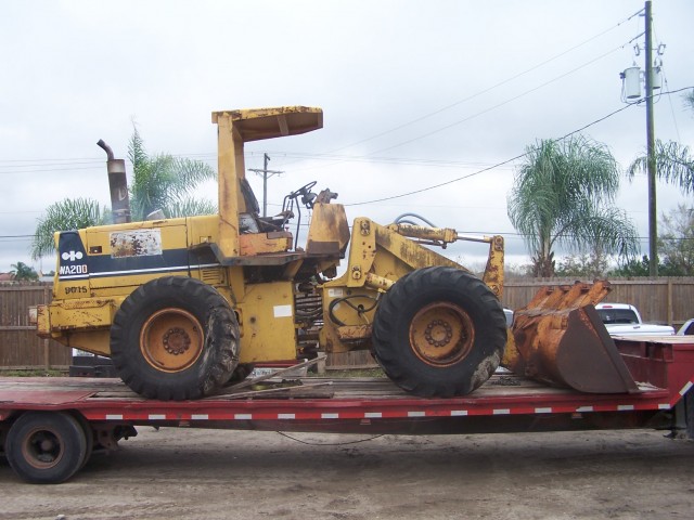 KOMATSU WA 200-1 pompa wody